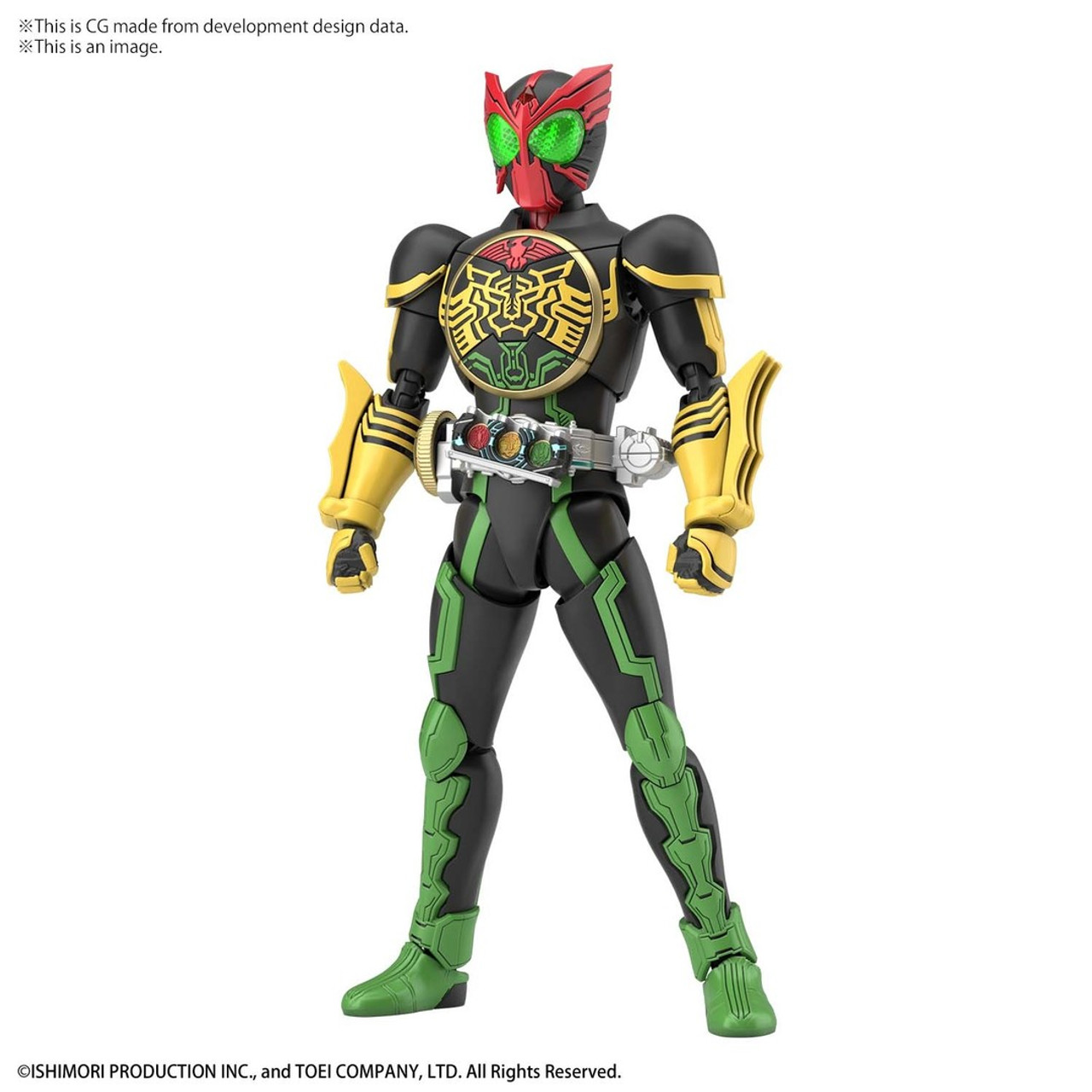 BAN2563765 Bandai Figure-Rise Standard Masked Rider OOO Tatoba Combo 'Kamen Rider'