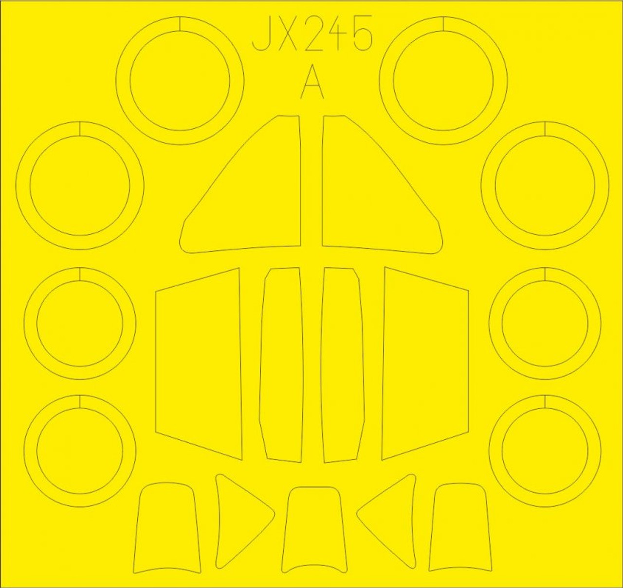 EDUJX245 Messerschmitt Me.262A-1 Tface Mask
