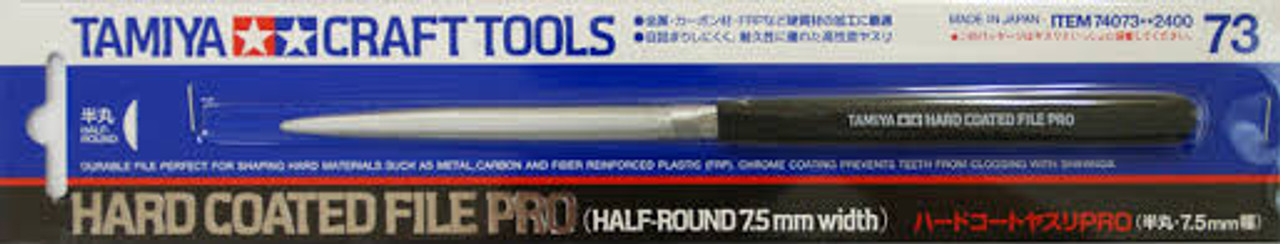 TAM74107 Hard Coated File Pro - Round 3mm Diameter (JP) Tamiya