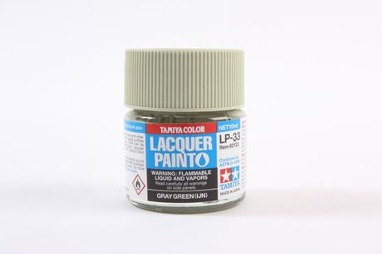 Tamiya 82133 Lacquer Paint LP-33 Gray Green (IJN) model paint 10 ML bottle