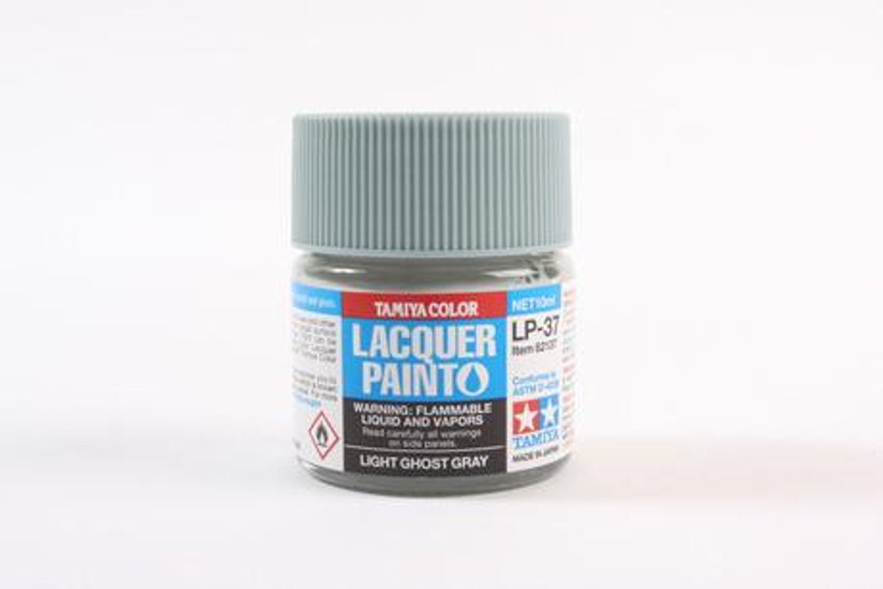 Tamiya 82137 Lacquer Paint LP-37 Light Ghost Gray model paint 10 ML bottle