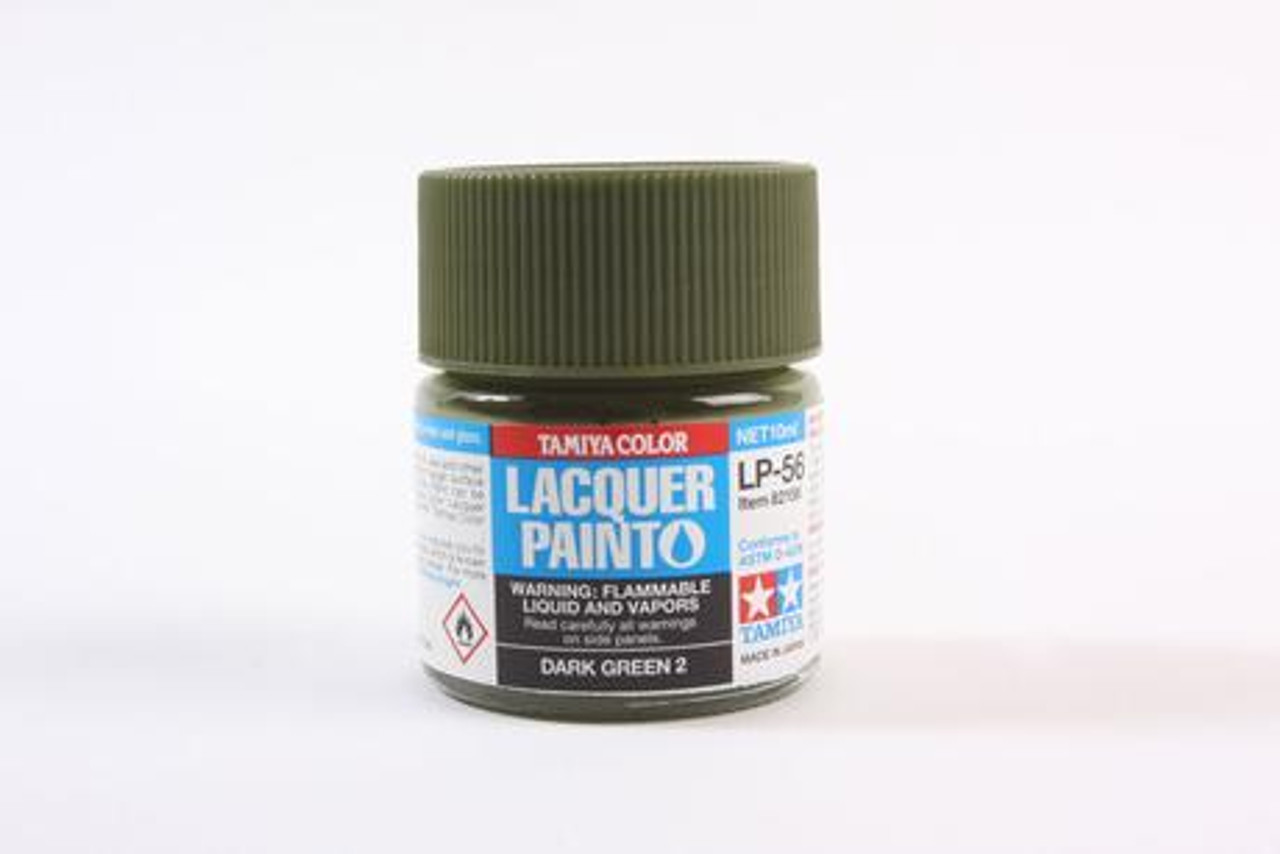 Tamiya 82156 Lacquer Paint LP-56 Dark Green 2 model paint 10 ML bottle