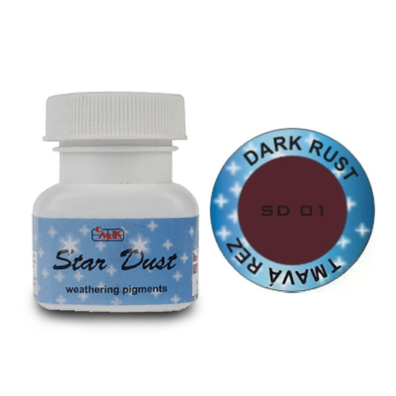 SD01 Dark Rust - Star Dust weathering Pigments