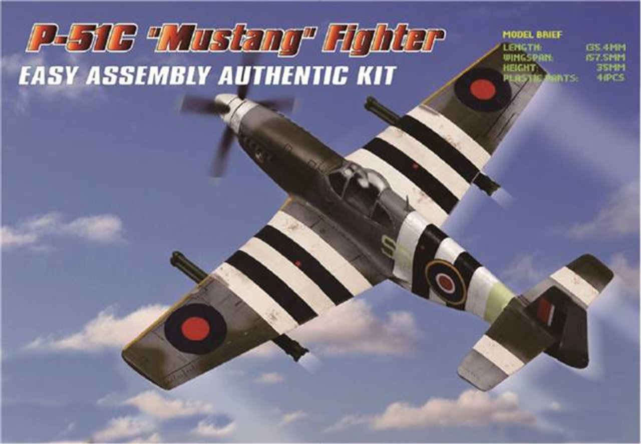 Hobby boss 80243 1/72 P-51C Mustang Fighter