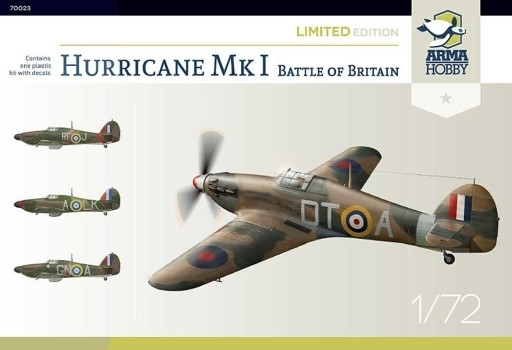 70023 Hawker Hurricane Mk.I Battle of Britain 1/72 Limited Edition