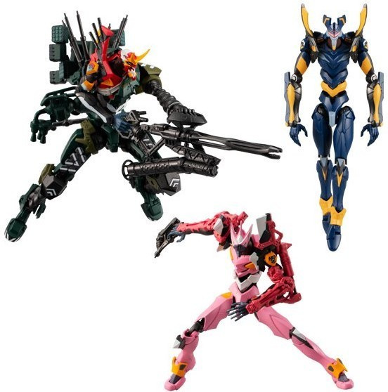 73836 Eva Frame 03 "EVANGELION" , Bandai Shokugan EVA FRAME