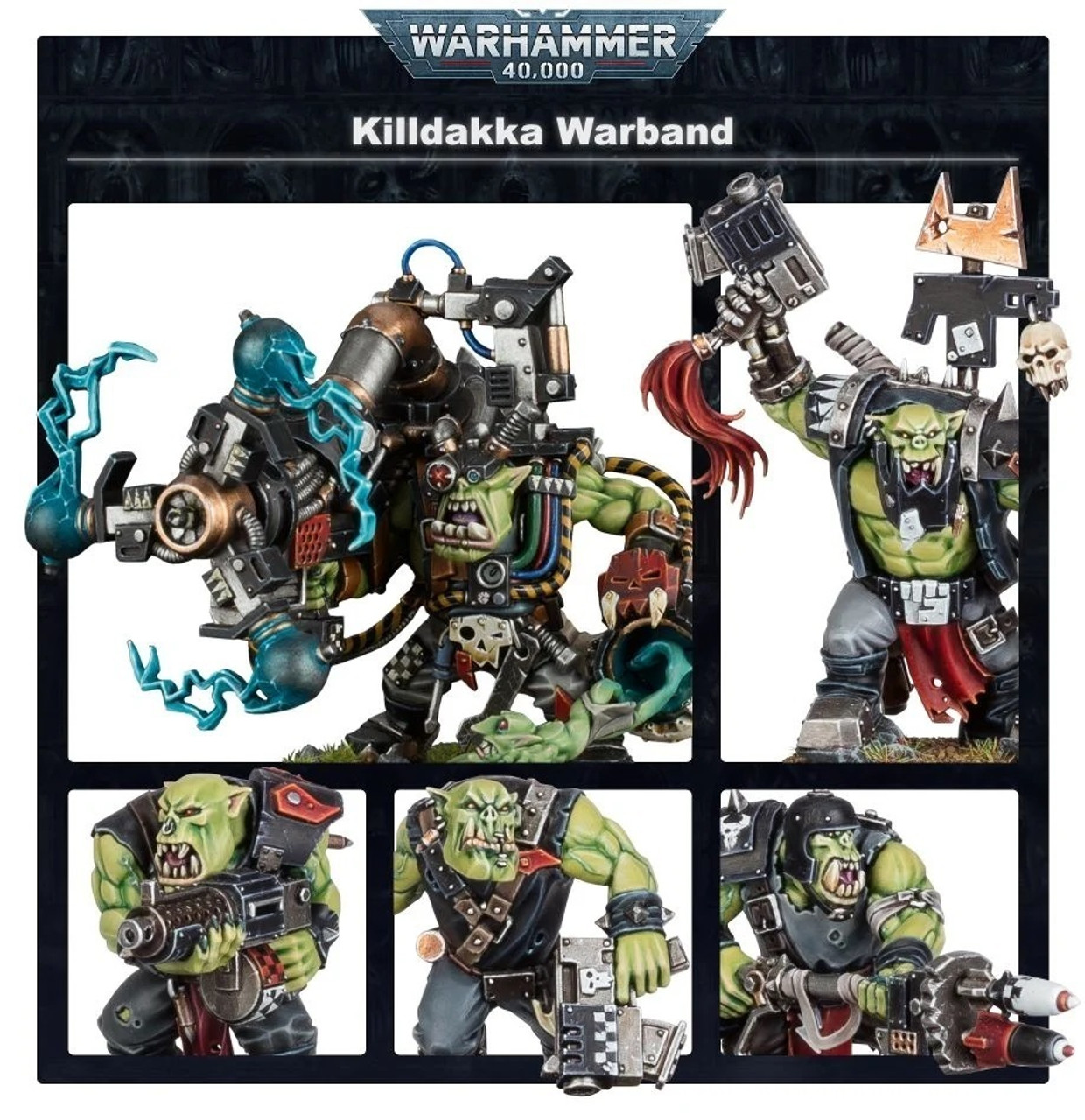 50-59 ORKS: KILLDAKKA WARBAND 50-59 ORKS: KILLDAKKA WARBAND