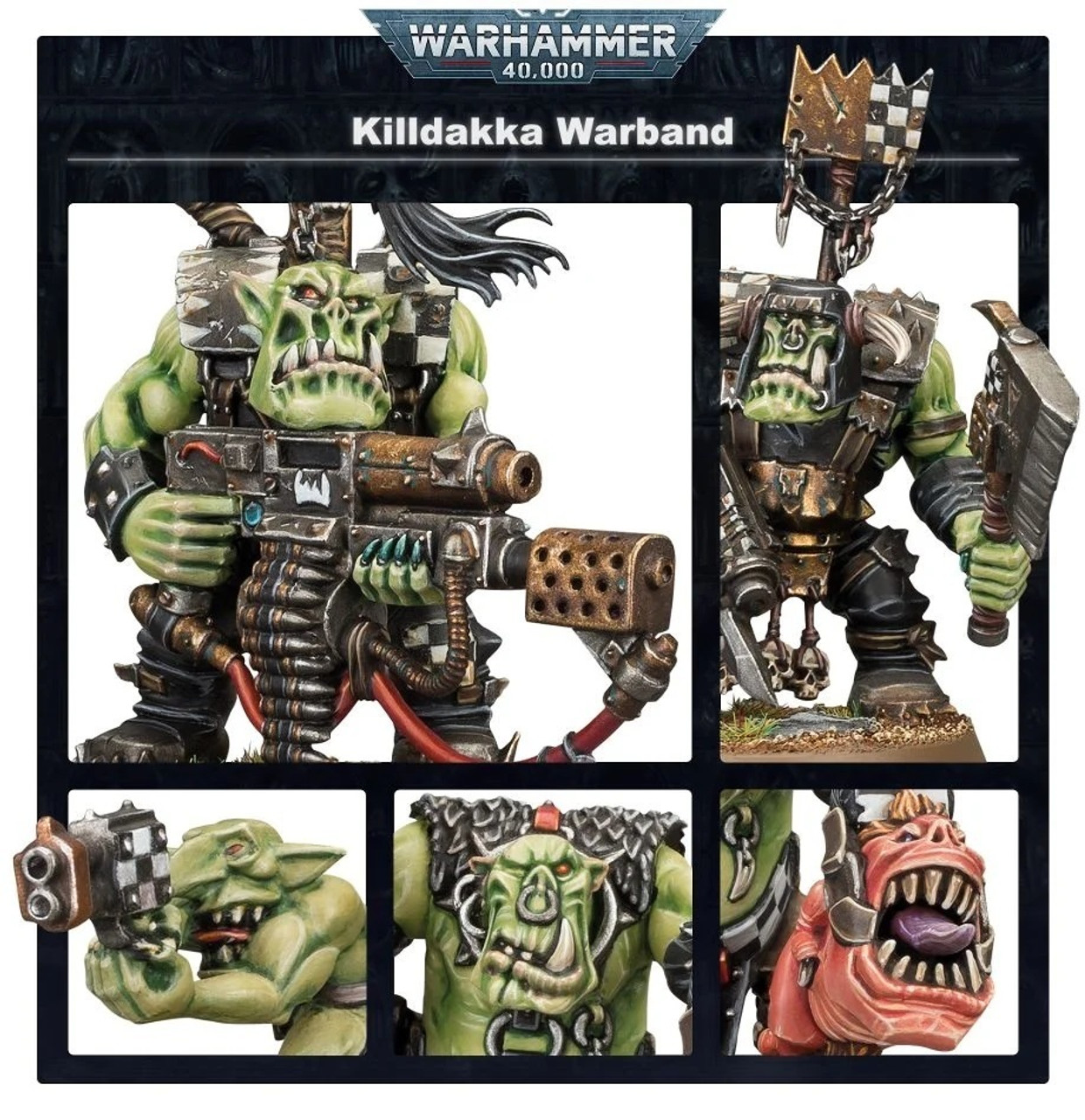 50-59 ORKS: KILLDAKKA WARBAND 50-59 ORKS: KILLDAKKA WARBAND