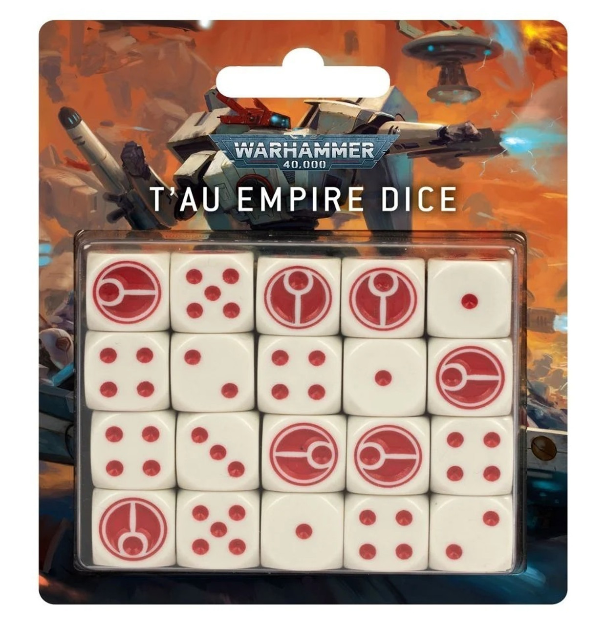 GW56-31 T'au Empire: Dice Set WARHAMMER 40000  -   Dice GW56-31 T'au Empire: Dice Set WARHAMMER 40000  -   Dice
