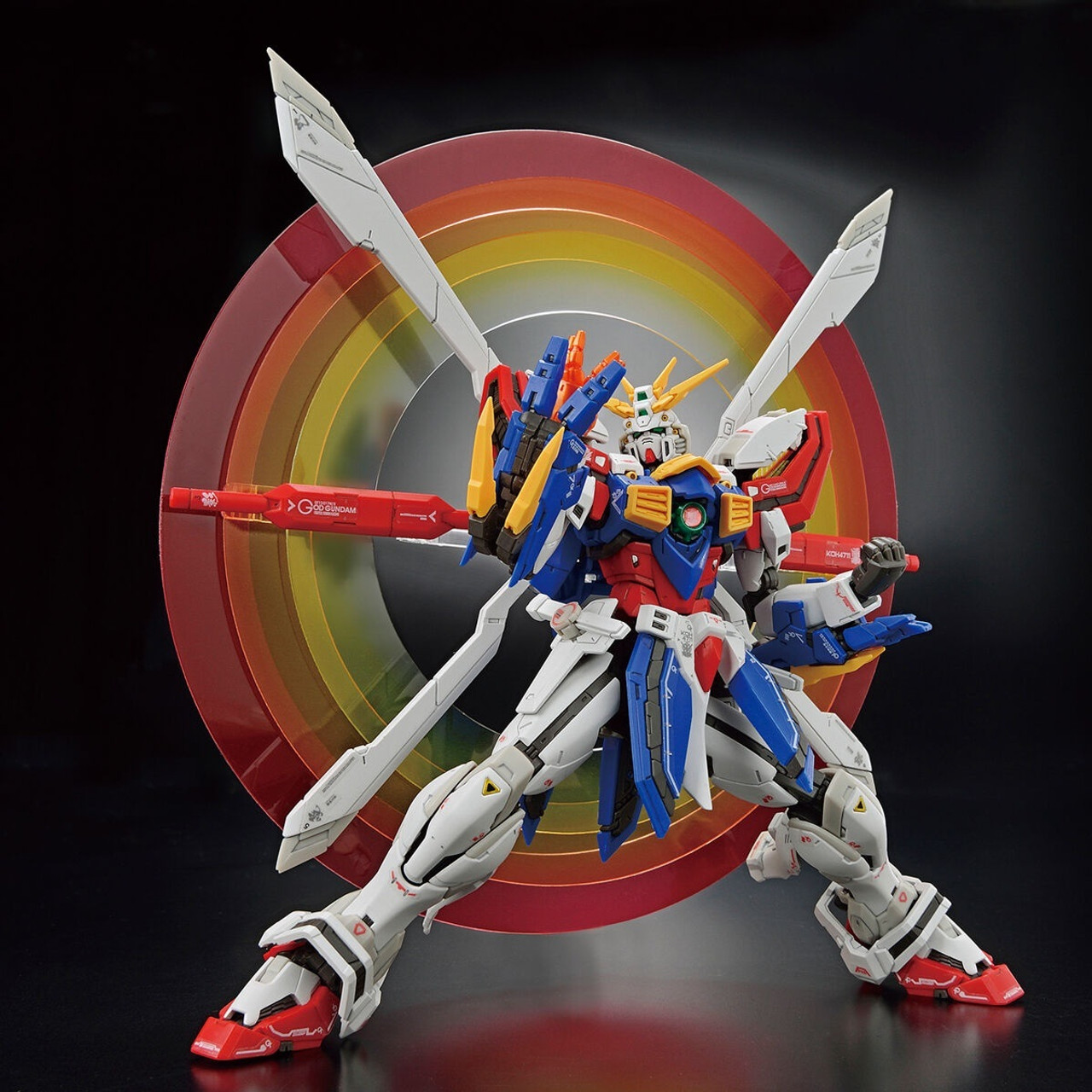 BANDAI Hobby RG 1/144 GOD GUNDAM 4573102633583