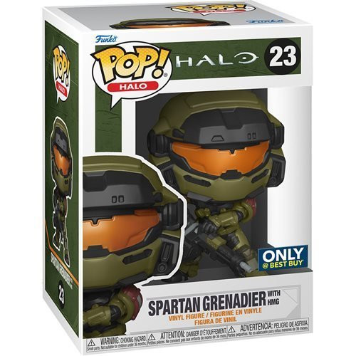 FU59337 Halo Infinite Spartan Grenadier Pop! #23  Vinyl Figure - Exclusive (Best Buy)