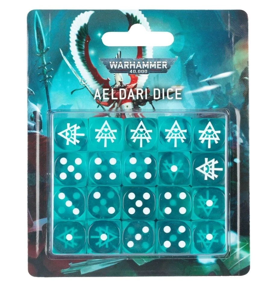 86-89 WARHAMMER 40000: AELDARI DICE
