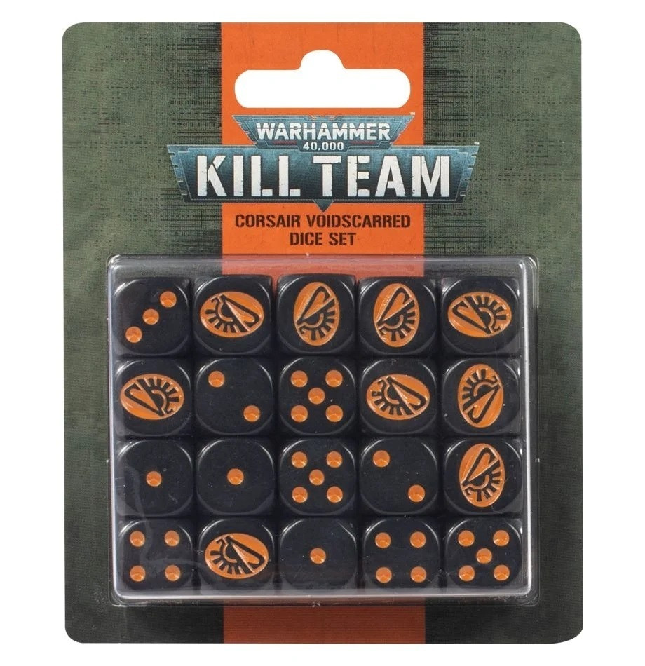 102-95 KILL TEAM: CORSAIR VOIDSCARRED DICE