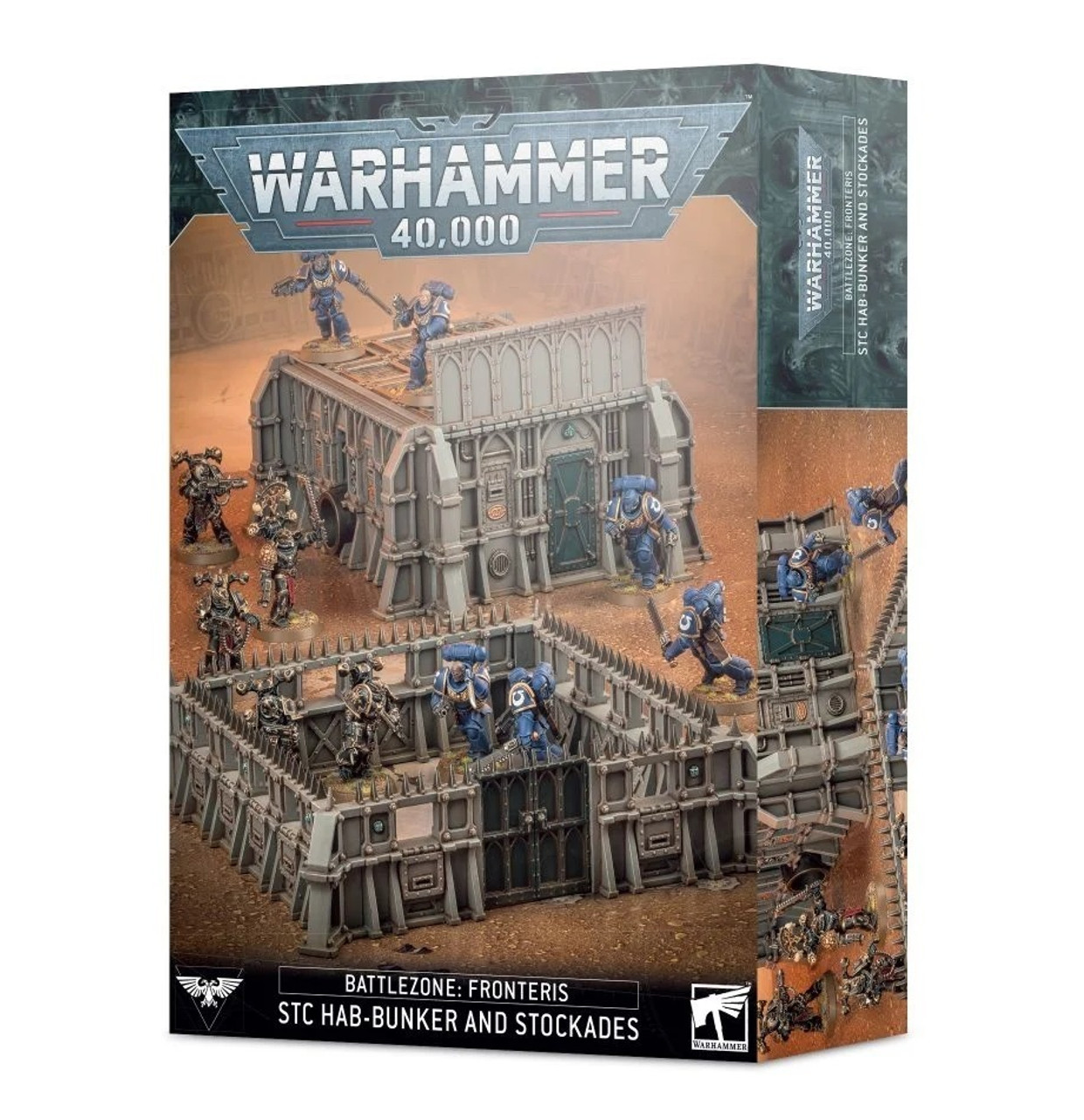 GW64-55 BATTLEZONE FRONTERIS:STC HAB-BUNKER & STOCKADES GW64-55 BATTLEZONE FRONTERIS:STC HAB-BUNKER & STOCKADES
