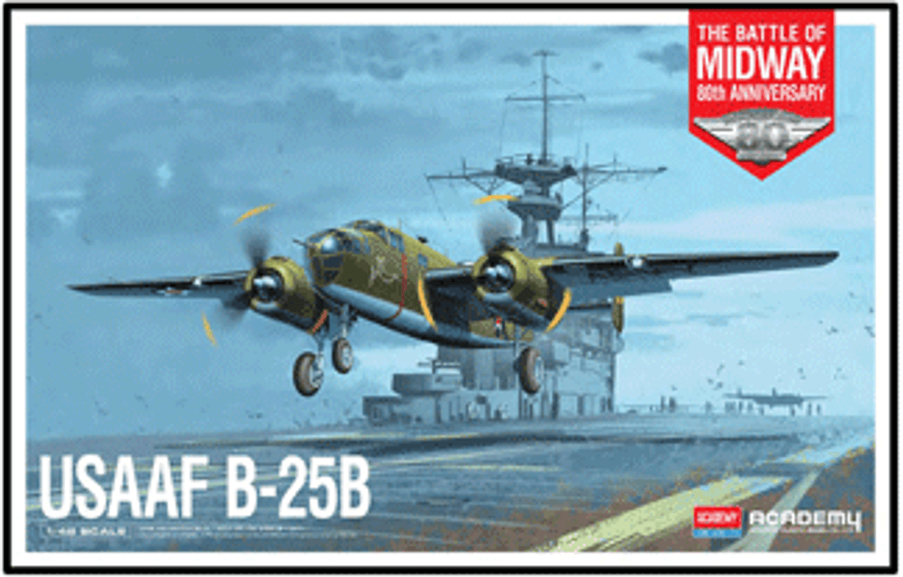 Academy 12336  B-25B DOOLITTLE RAID USAAF 1/48