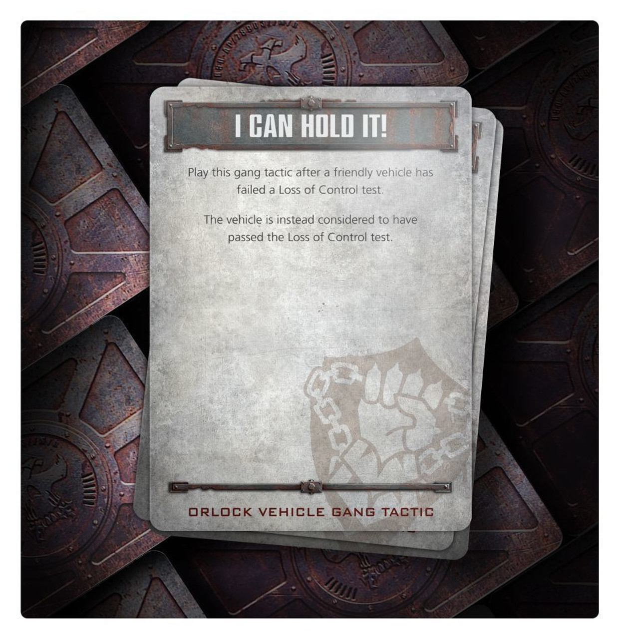 300-95 NECROMUNDA: ORLOCK VEHICLE TACTICS CARDS 300-95 NECROMUNDA: ORLOCK VEHICLE TACTICS CARDS