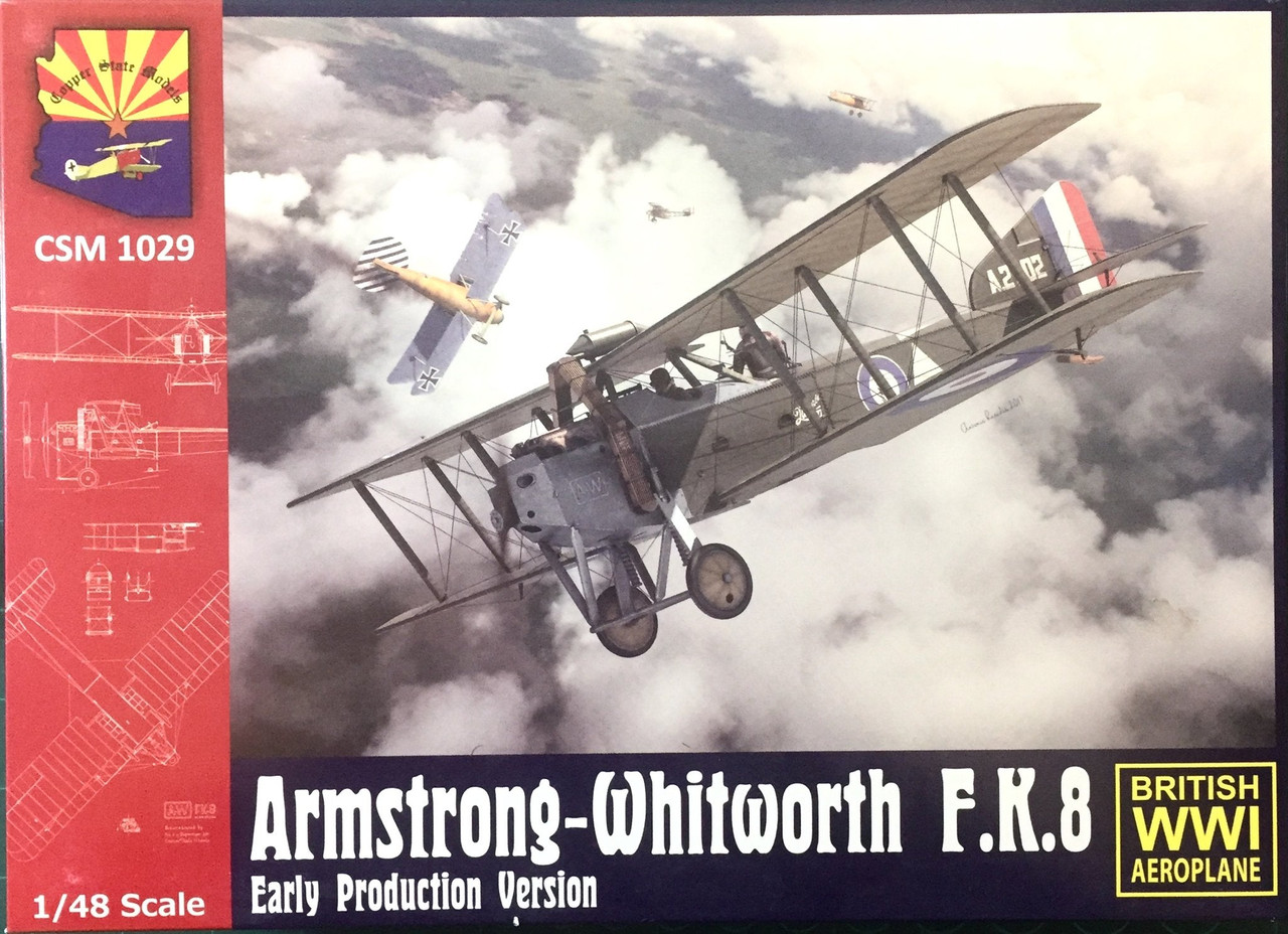 1029 Premium Armstrong Whitworth FK8 Early Production Version 1/48