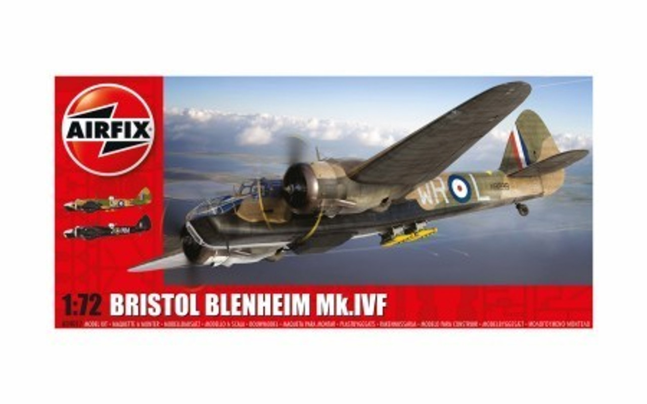 ARX04017 Airfix  Bristol Blenheim Mk IVF Fighter 1/72 (Re-Issue)