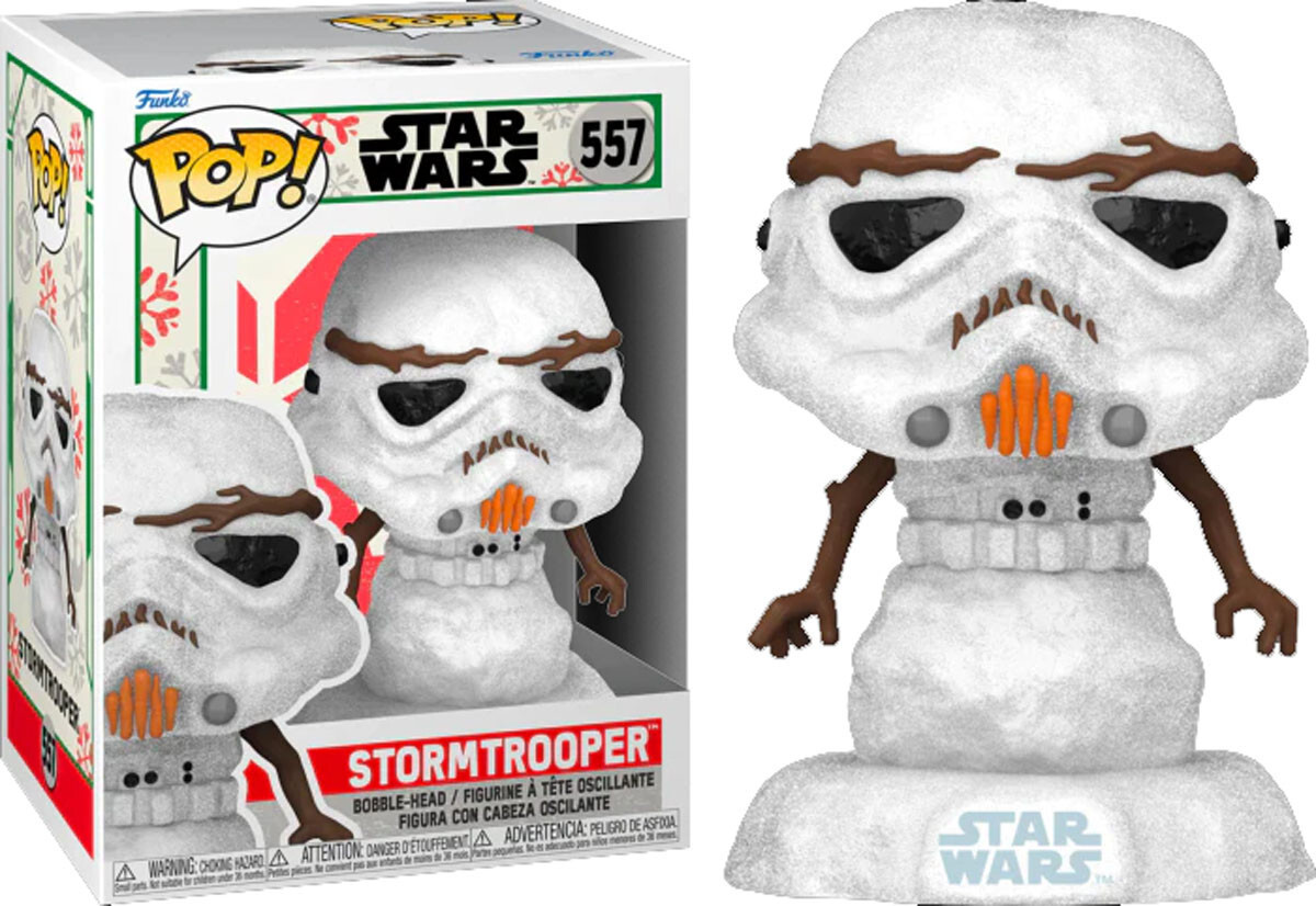 64338 Star Wars Holiday Stormtrooper Snowman Pop! Vinyl Figure