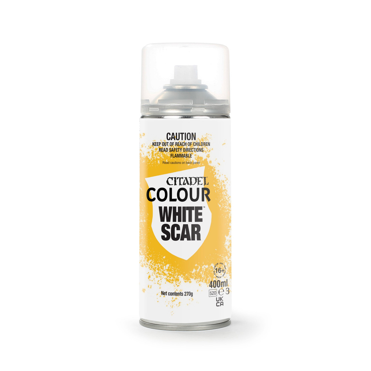 GW62-36 WHITE SCAR SPRAY PAINT *