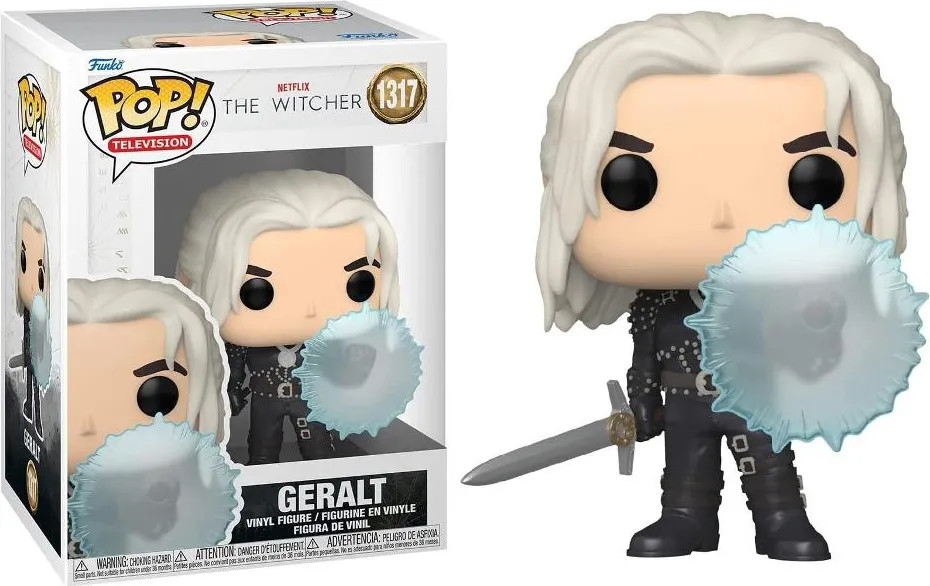 67424 The Witcher Geralt (Shield) Pop! Vinyl Figure