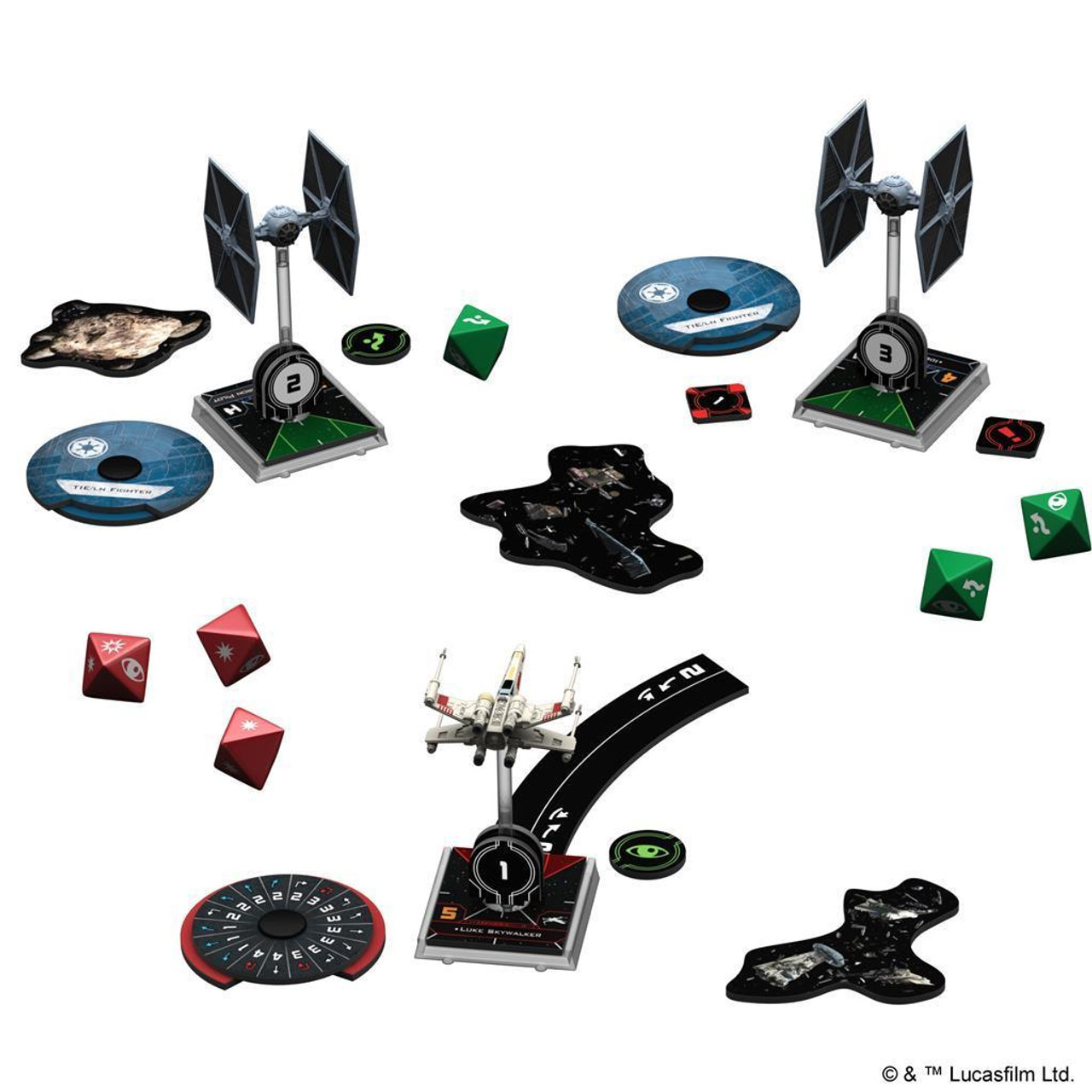 SWZ01 Star Wars X-Wing Second Edition Core Set
