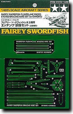 61072 Photo-Etch Set for Fairey Swordfish w/ Floats