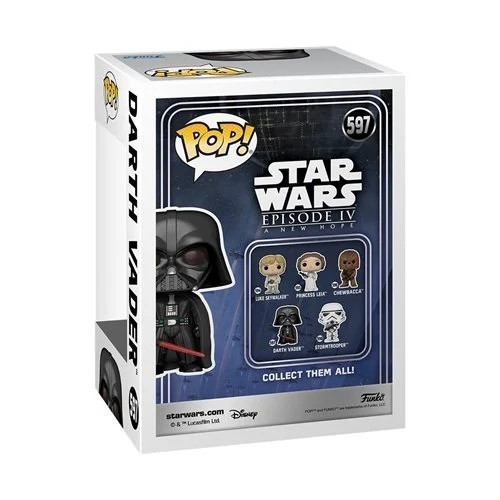 67534 Star Wars Classics Darth Vader Pop! Vinyl Figure