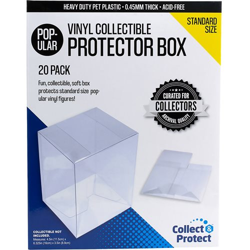 EE10007 Vinyl Collectible Soft Collapsible Protector Box 20-Pack