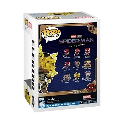 FU67604 Spider-Man: No Way Home Electro Finale Pop! Vinyl Figure