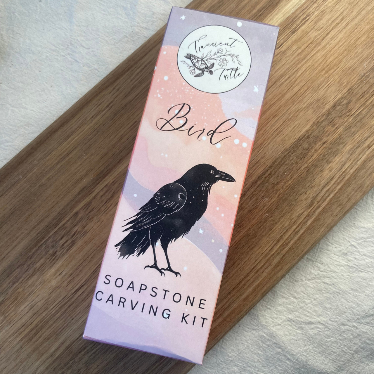 SBIJ1T0P Bird Soapstone Carving Kit