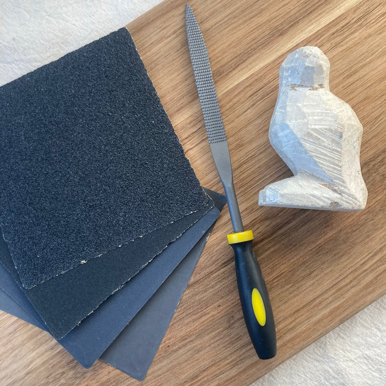 SBIJ1T0P Bird Soapstone Carving Kit