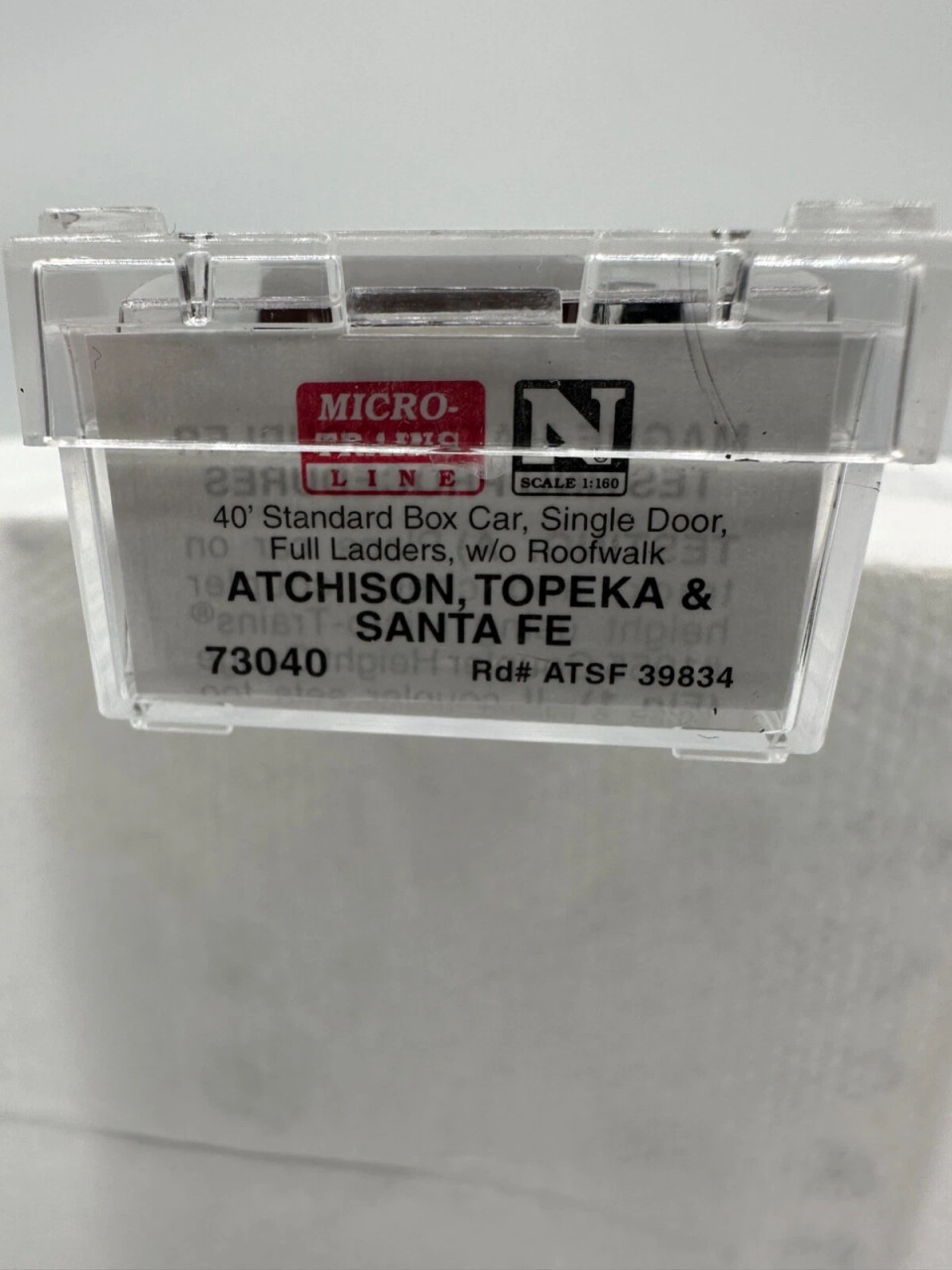 KAD4332  HO Scale Atchison Topeka & Santa Fe ATSF #276531 - RTR 40' PS-1 Boxcar