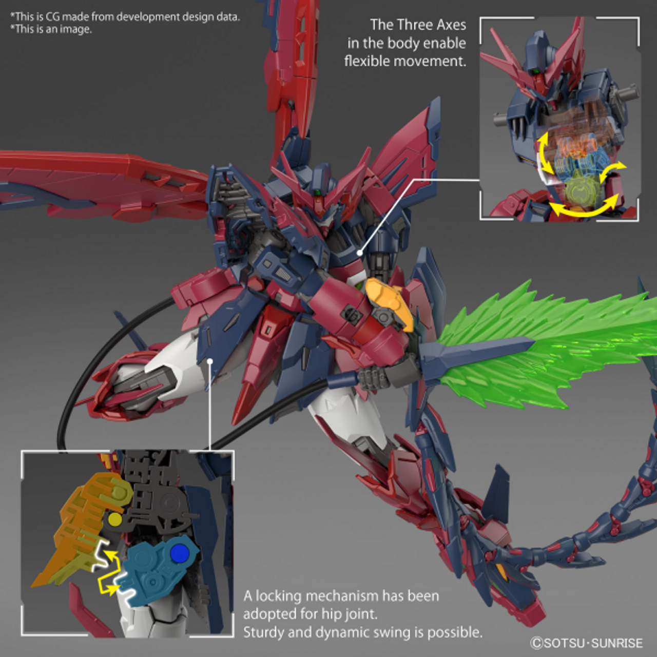 Bandai 1/144 RG Gundam Epyon (Mobile Suit Gundam Wing)