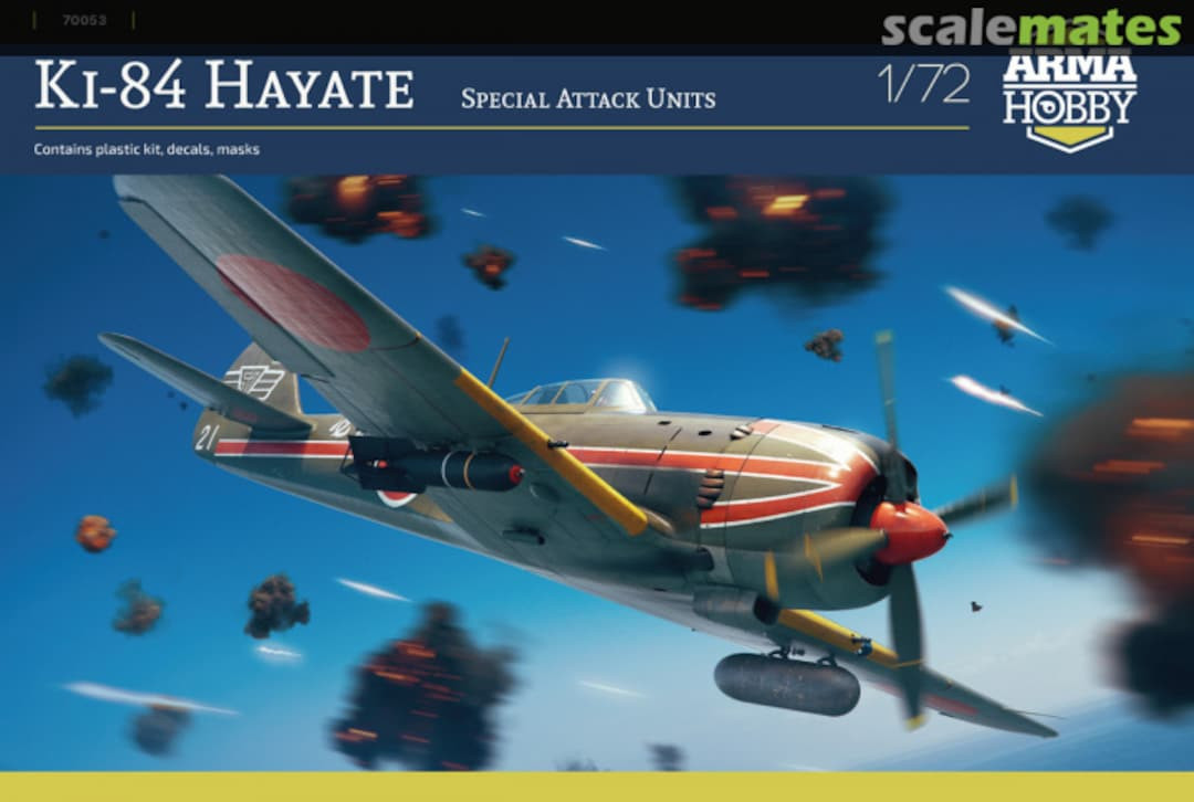 AH70053 Nakajima Ki-84 Hayate Special Attack Squadrons 1/72