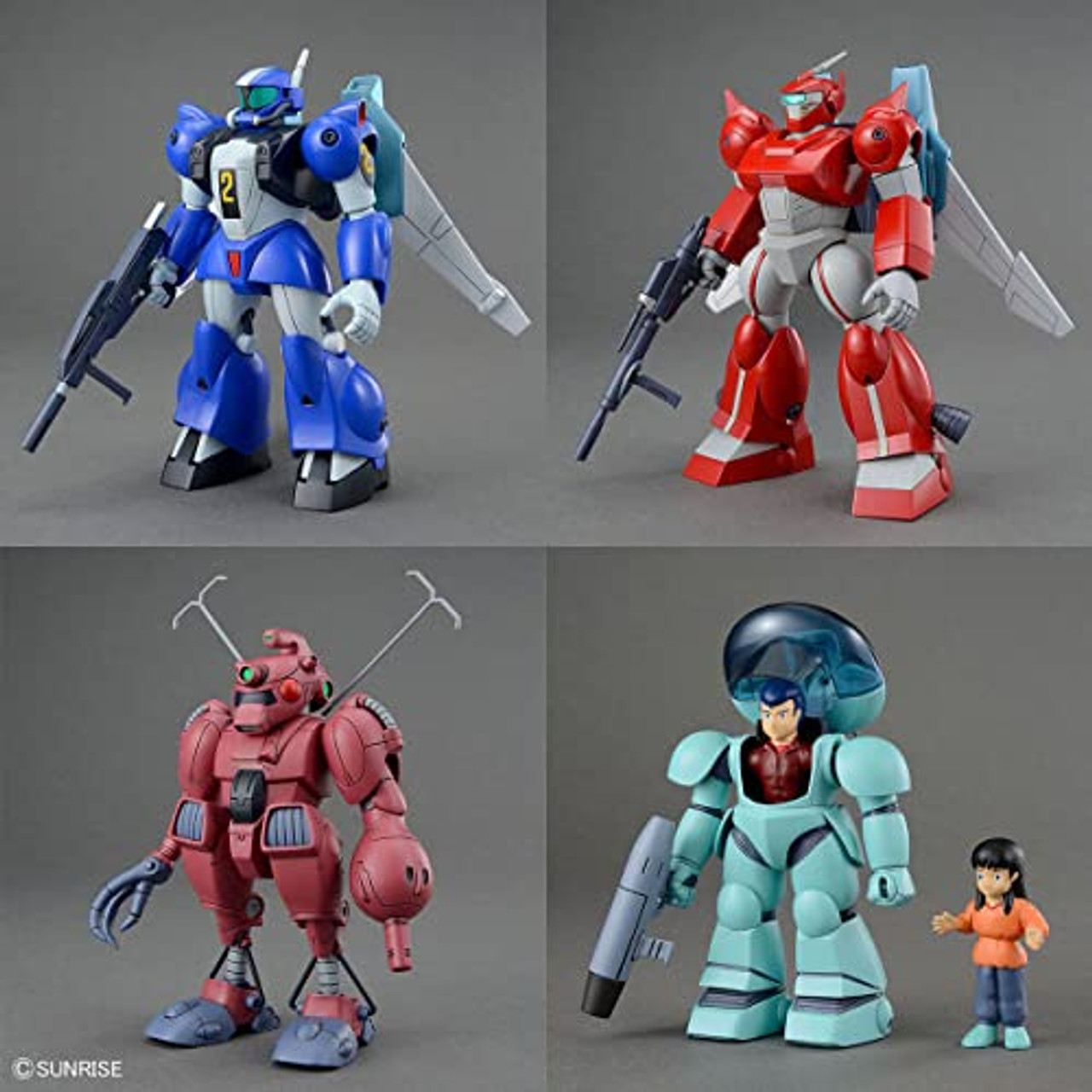 BAN2635621 Bandai Spirits Round Vernian Vifam Wave 2 Set of 4 Figures