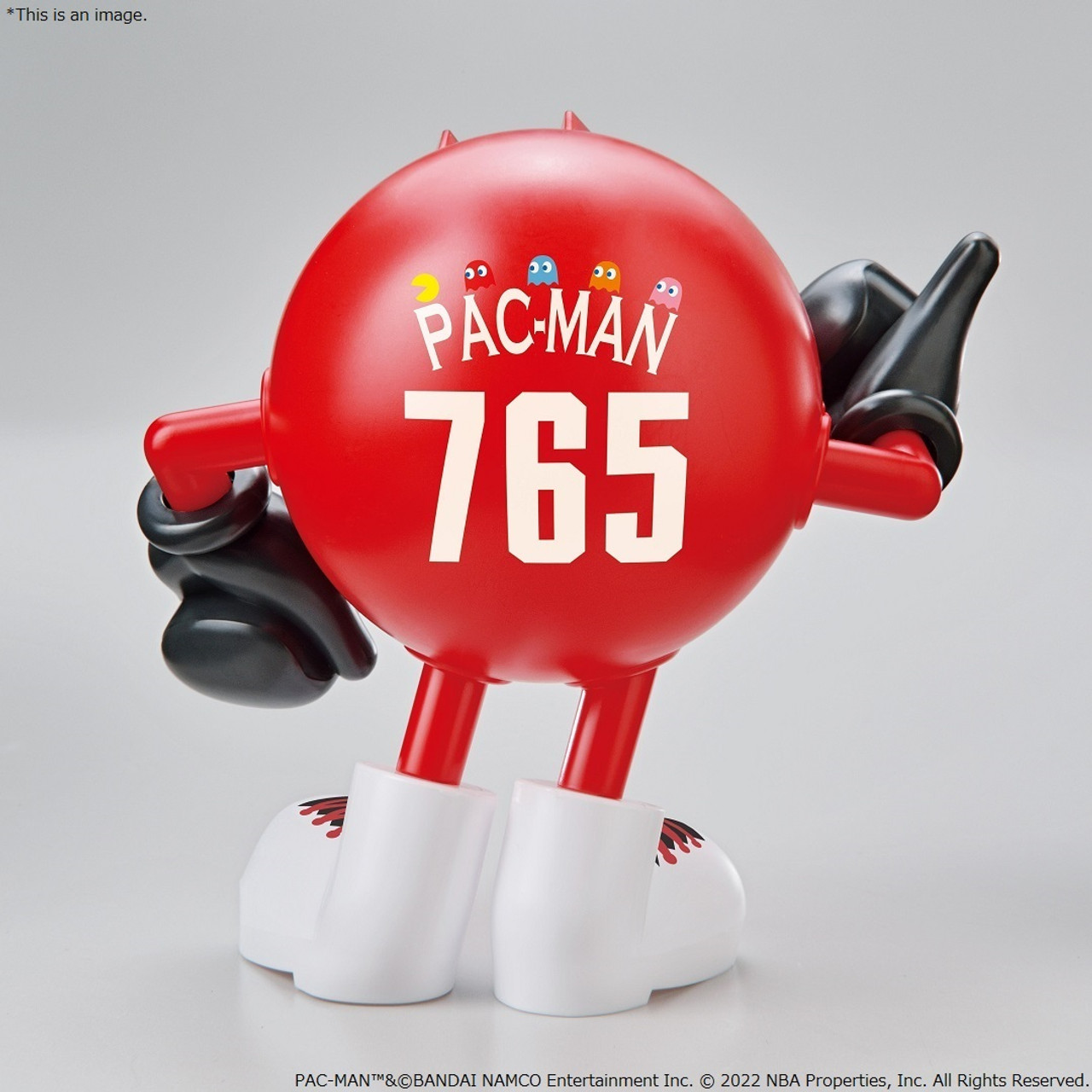 BAN2593838 Bandai x NBA Entry Grade Pac-Man Houston Rockets Model Kit
