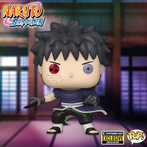 FU68270 Naruto Obito Uchiha Unmasked Pop! Vinyl Figure - Entertainment Earth Exclusive