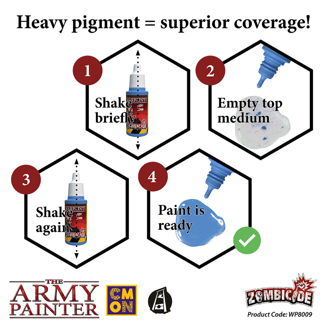ARMWP8009  Zombicide  Survivor Paint Set