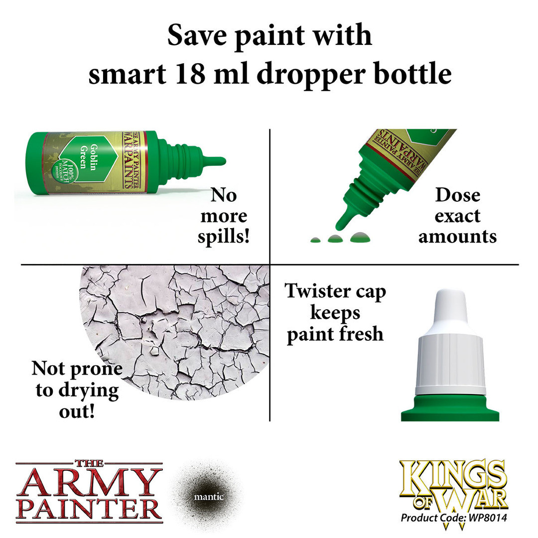 ARMWP8014  Warpaints Kings of War Greenskins paint set