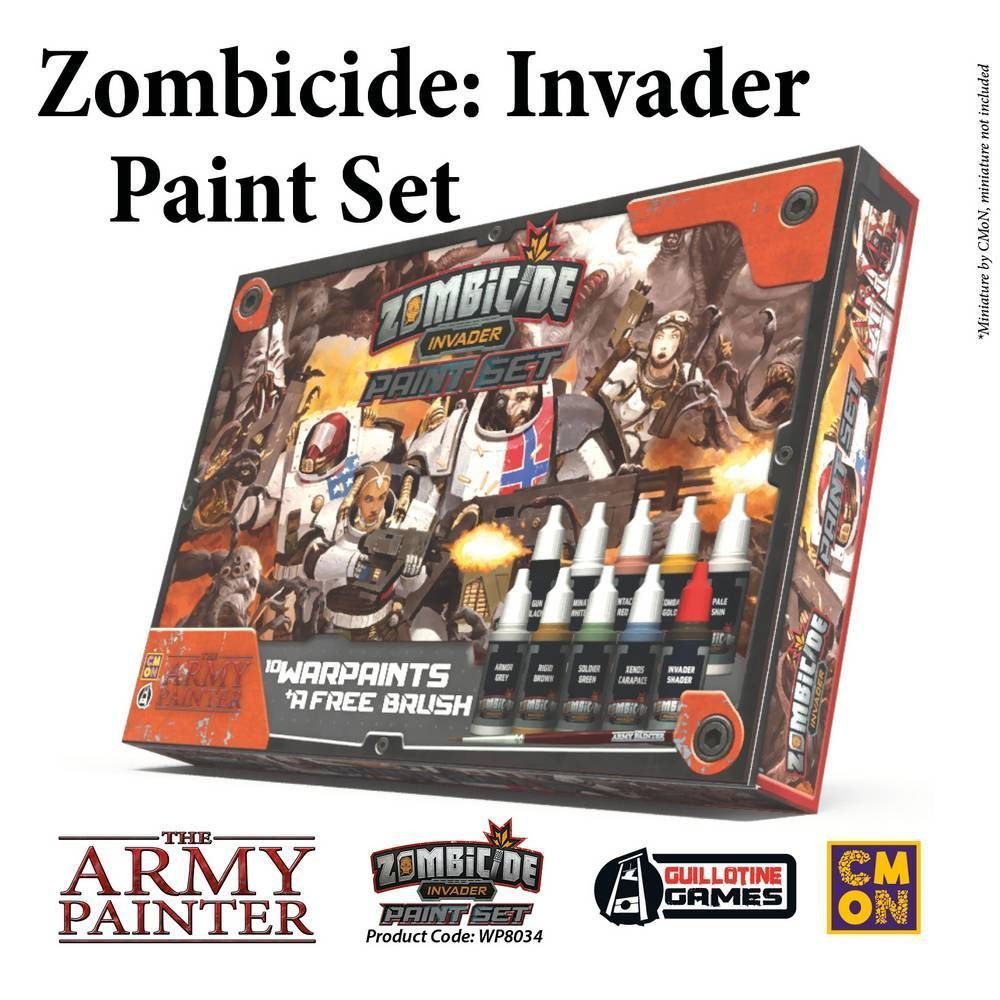 ARMWP8034  Zombicide  Invader Paint Set