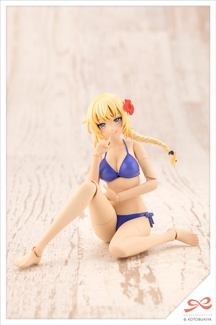 KBYJK021 Sousai Shojo Teien Series Ritsuka Saeki Swim Style Plastic Model Kit 1/10