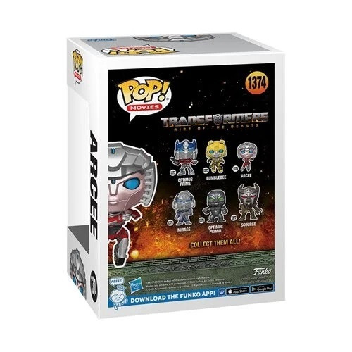 63955 Transformers: Rise of the Beasts Arcee Funko Pop! Vinyl Figure #1374
