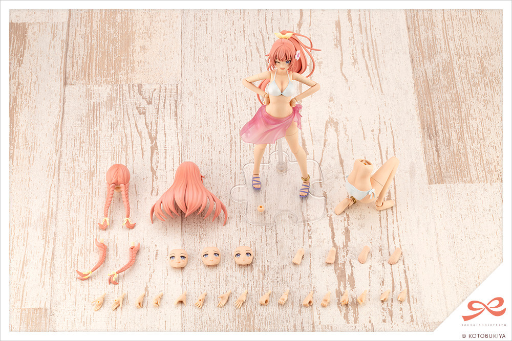 Kotobukiya JK045 Ritsuka Saiki Swimsuit Innocent Broom 1/10 Plastic Model KBYJK045