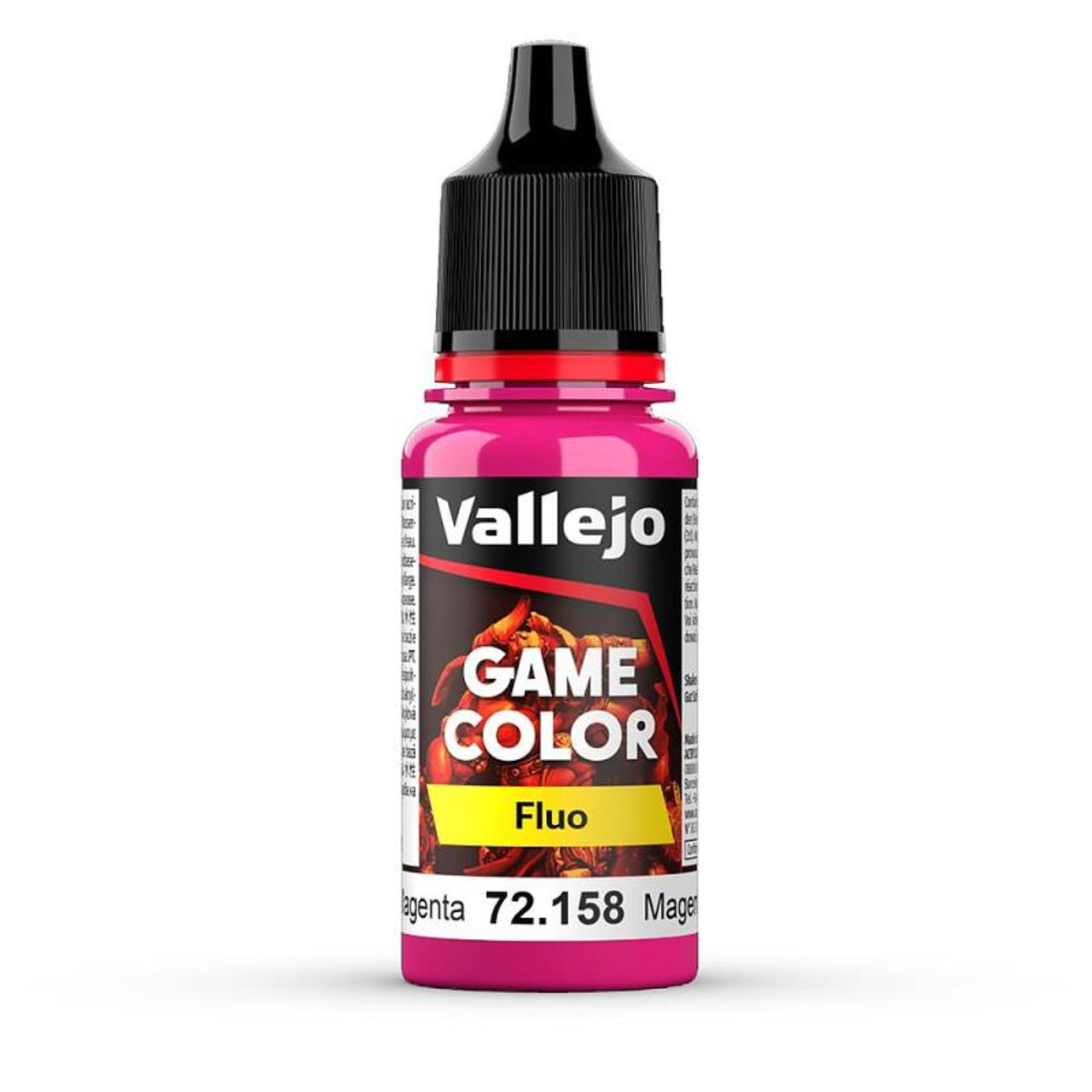 VLJ72160 Game Color Fluorescent Blue 18ml 6pk