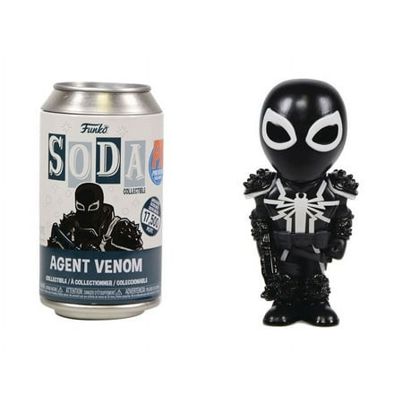 (D) Agent Venom Vinyl Soda Figure - SDCC 23 PX