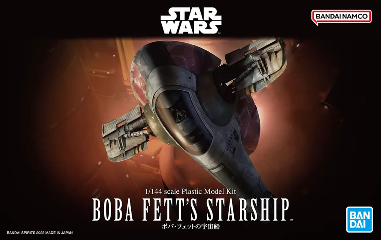 Bandai 2625807 Star Wars 1/144 Boba Fett’s Starship
