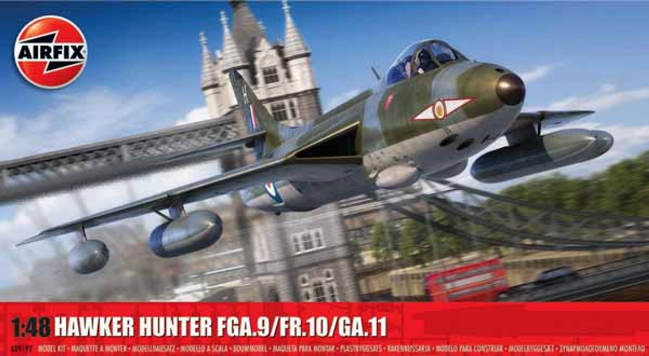 Airfix Model 9192 Hawker Hunter FGA.9/FR.10/GA.11 1/48