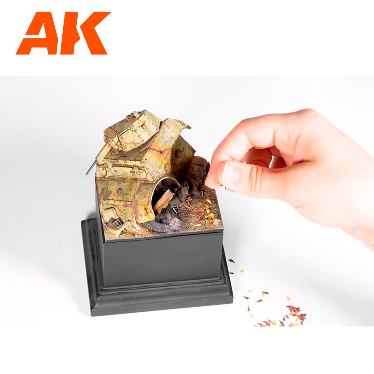 AKI8147 Leaves Punching Sheet Set (4 pcs, A4 size)
