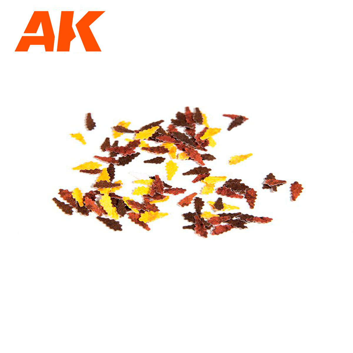 AKI8147 Leaves Punching Sheet Set (4 pcs, A4 size)